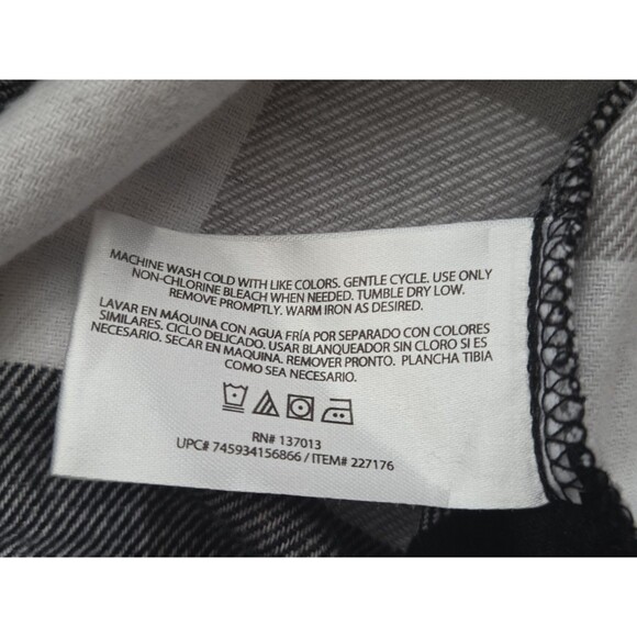 Woolrich Shirt Mens XL Plaid Twill Flannel Button Up Collared Outdoors Pocket - Picture 5 of 7